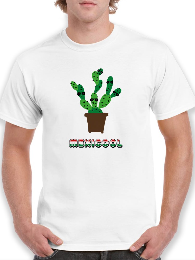 Playera Smartprintsink para Hombre Diseño Cactus con Lentes