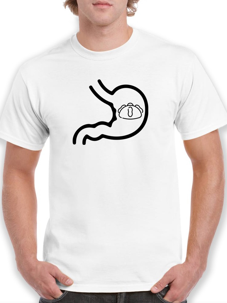 Playera SmartPrintsInk para Hombre - Lleno de Pan de Muerto
