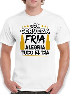 Foto 1 | Playera Smartprintsink color Blanco para Hombre