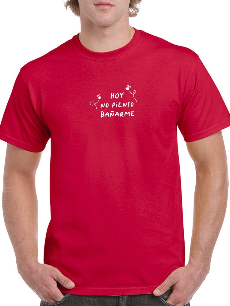 Playera Smartprintsink color Rojo para Hombre