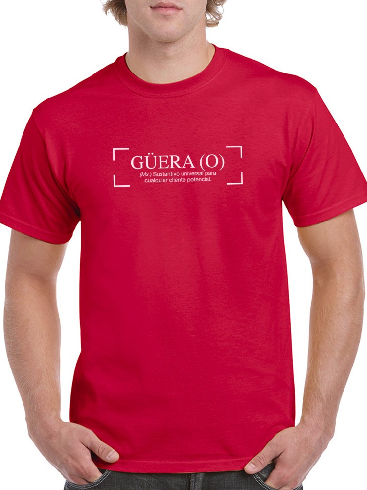 Playera Smartprintsink color Rojo para Hombre