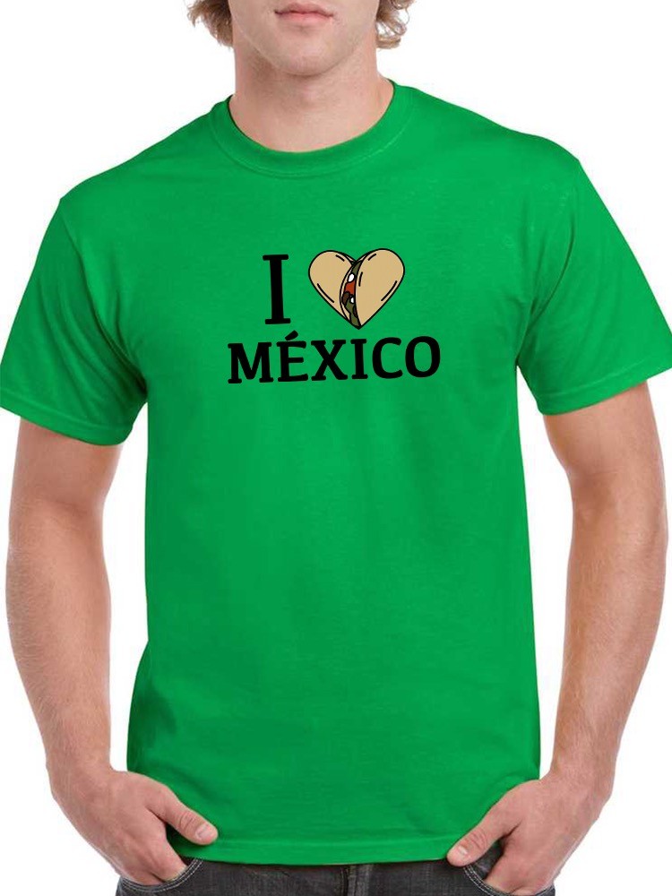 Playera Smartprintsink I Burrito México para Hombre