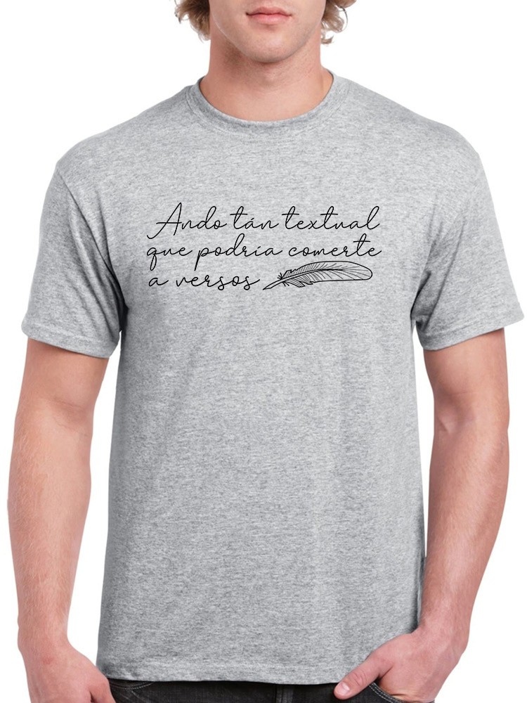 Playera Smartprintsink con Frase para Hombre