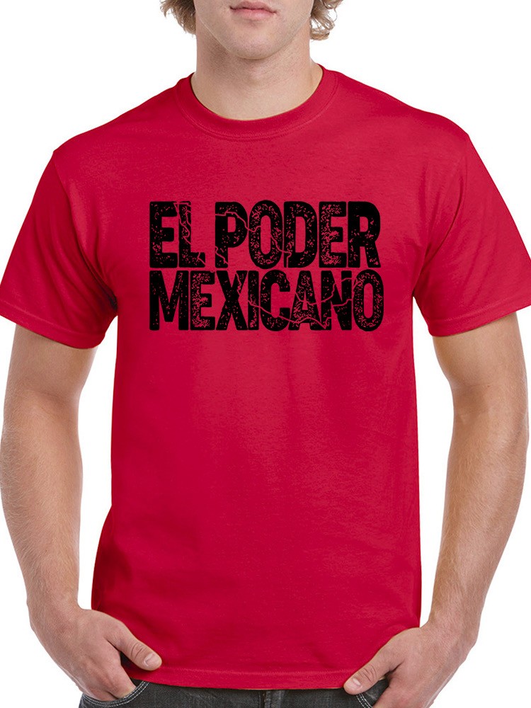 Playera Smartprintsink El Poder Mexicano para Hombre