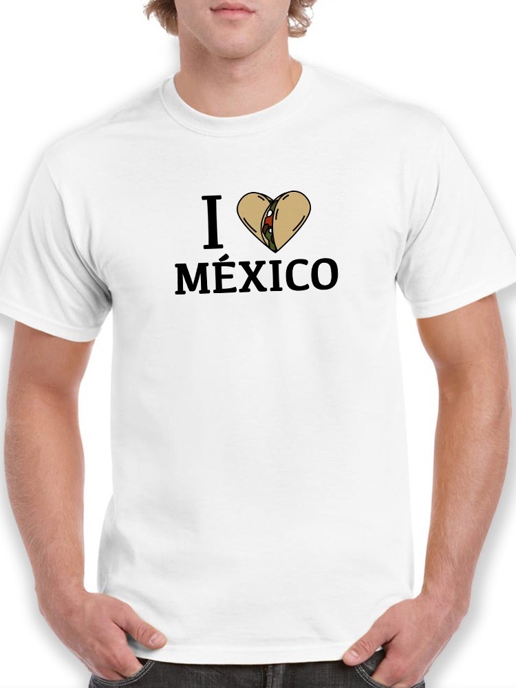 Playera Smartprintsink I Burrito México para Hombre