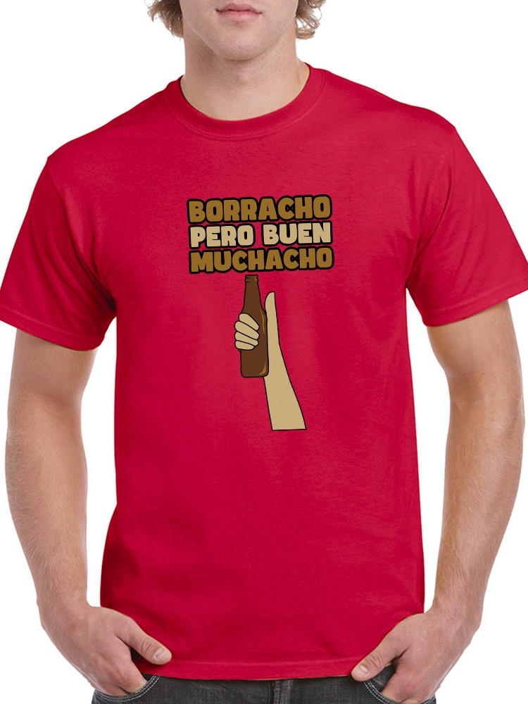 Playera Smartprintsink color Rojo para Hombre