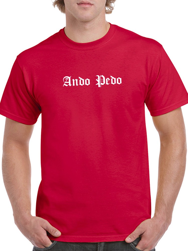 Foto 2 pulgar | Playera Smartprintsink color Rojo para Hombre