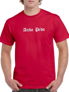 Foto 1 | Playera Smartprintsink color Rojo para Hombre