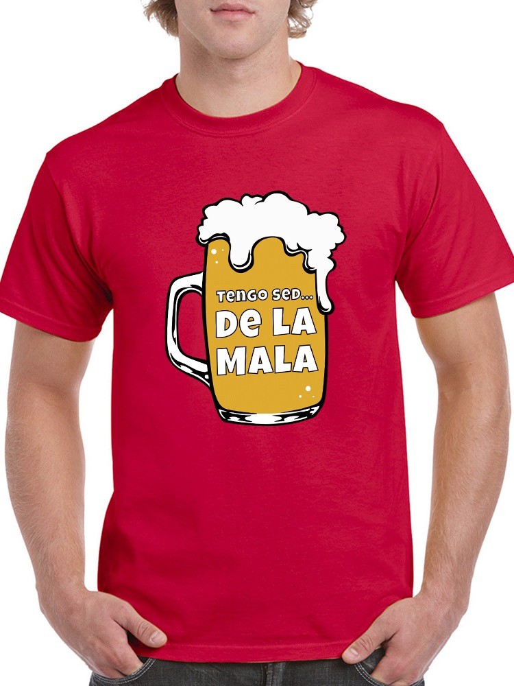 Playera Smartprintsink color Rojo para Hombre