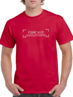 Foto 1 | Playera Smartprintsink color Rojo para Hombre