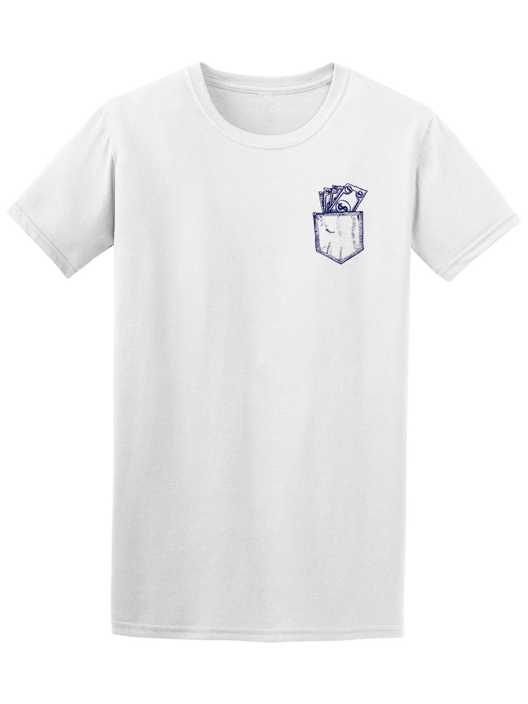 Foto 2 pulgar | Playera Smartprintsink color Blanco para Hombre