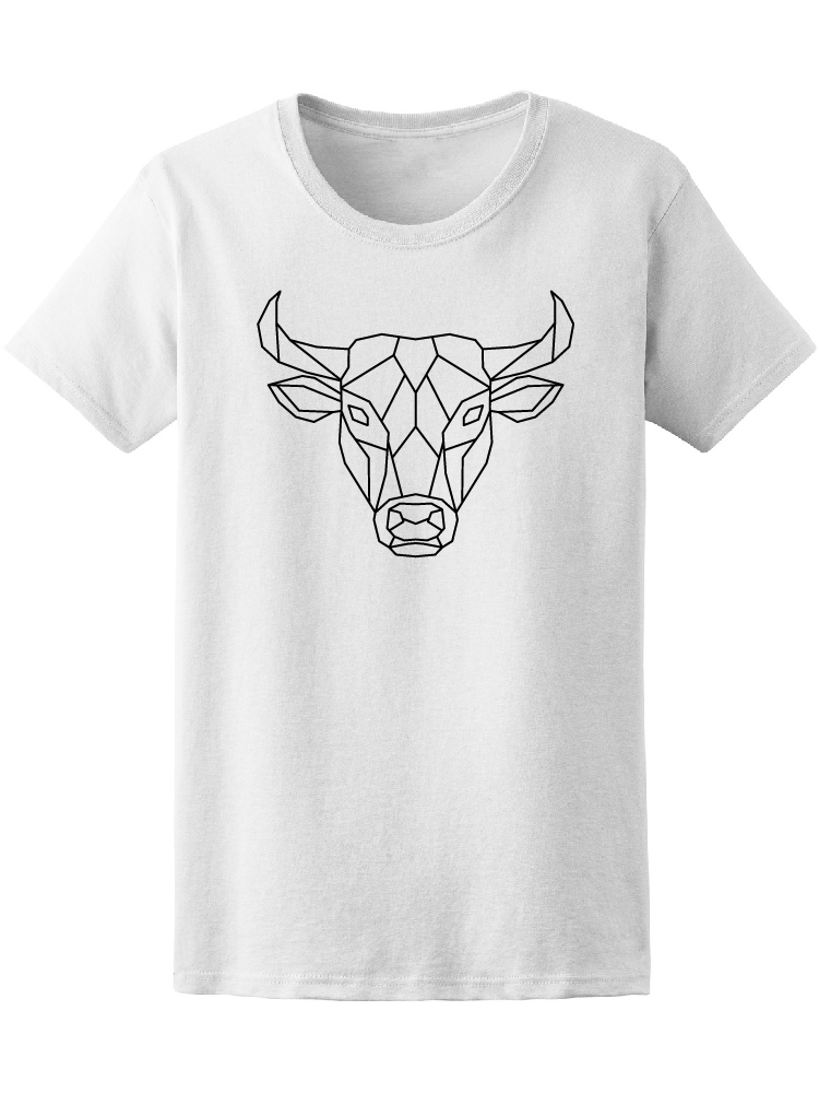 Foto 2 pulgar | Playera Smartprintsink color Blanco para Hombre - Arte Geométrico Toro