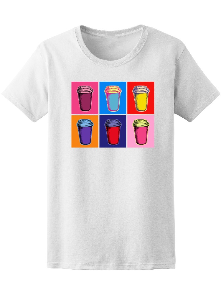 Foto 2 pulgar | Playera Smartprintsink color Blanco para Hombre - Arte Pop