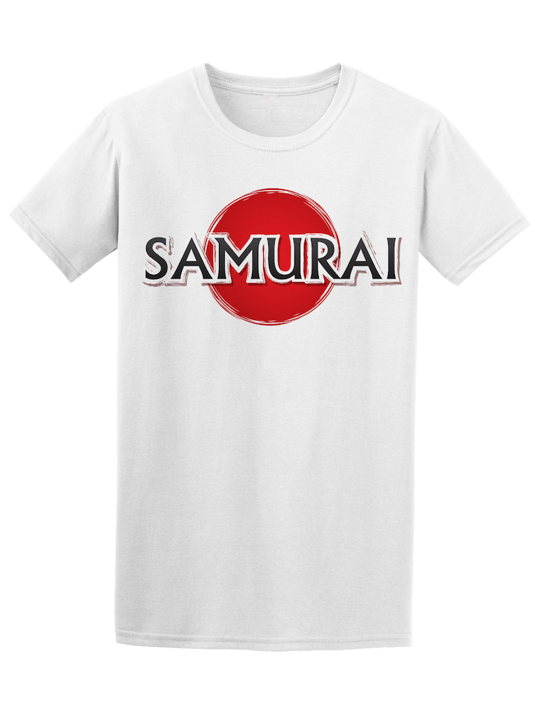 Foto 2 pulgar | Playera Smartprintsink color Blanco para Hombre - Samurai Estilo Japonés