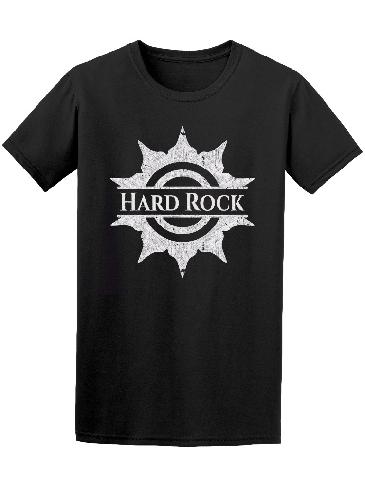 Playera Smartprintsink color Negro para Hombre - Ilustración Rock Pesado