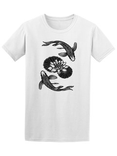 Foto 1 | Playera Smartprintsink color Blanco para Hombre - Peces Koi