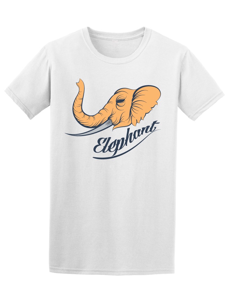 Playera Smartprintsink Ilustracion A Color Elefante para Hombre