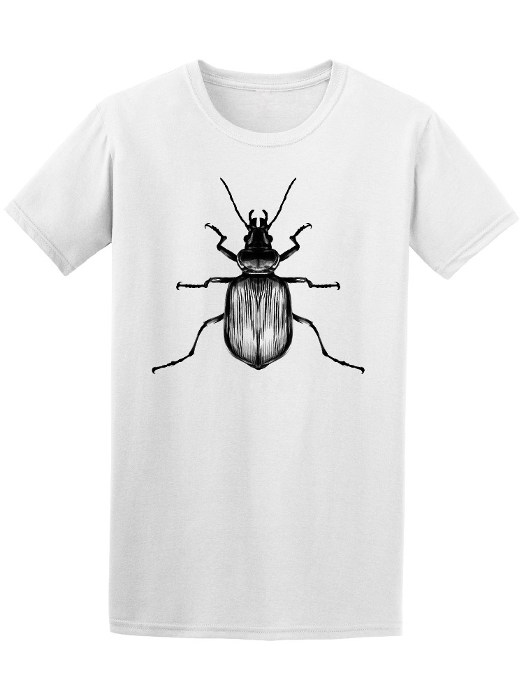 Foto 2 pulgar | Playera Smartprintsink color Blanco para Hombre - Escarabajo