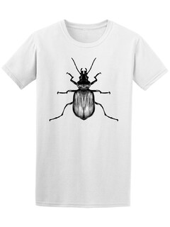 Foto 1 | Playera Smartprintsink color Blanco para Hombre - Escarabajo