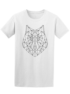 Foto 1 | Playera Smartprintsink color Blanco para Hombre - Cabeza de Oso en Vectores