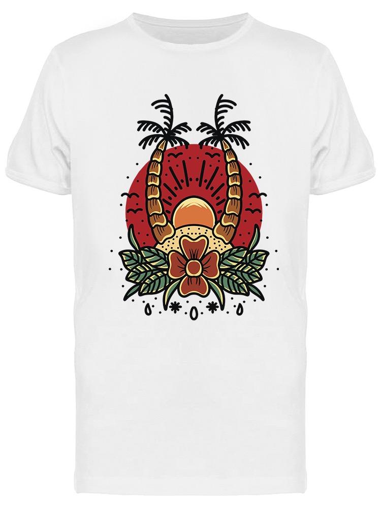 Playera Smartprintsink color Blanco Estampados Divertidos para Hombre