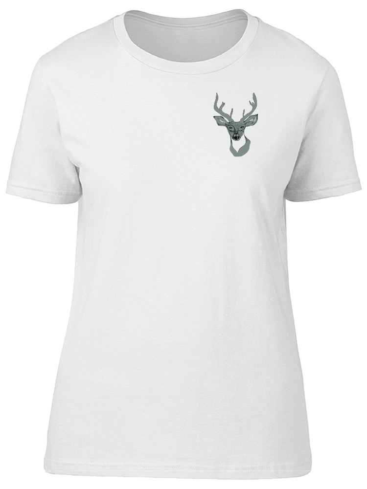 Foto 2 pulgar | Playera Smartprintsink Hombre Ilustracion Cabeza De Reno
