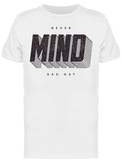 Foto 1 | Playera SmartPrintsInk color Blanco para Hombre - Ilustración Ya No Importa