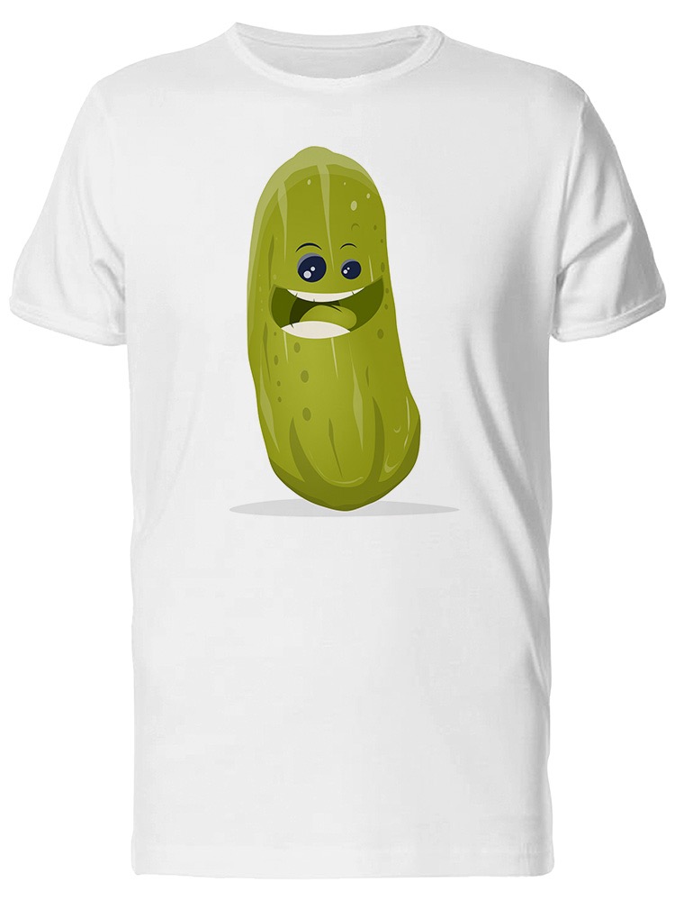 Playera Smartprintsink Hombre Ilustracion. Pepinillo Feliz