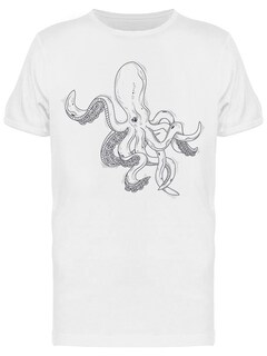 Foto 1 | Playera Smartprintsink color Blanco Estampados Divertidos para Hombre