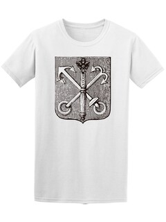 Foto 1 | Playera Smartprintsink Hombre Ilustracion Escudo