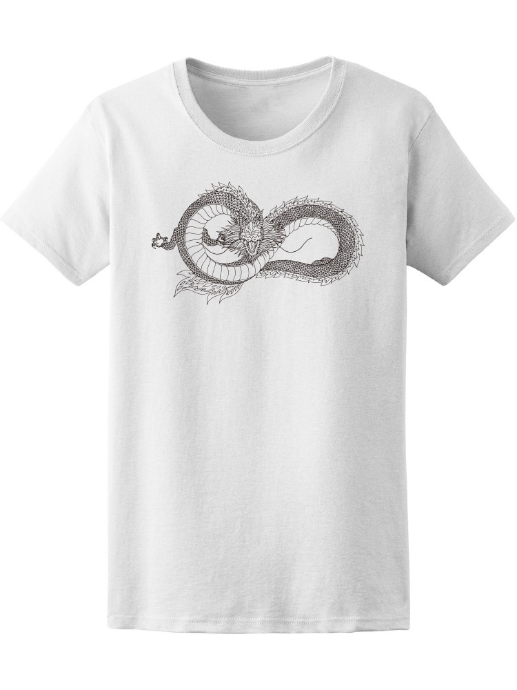 Foto 2 pulgar | Playera Smartprintsink Hombre Antiguo Dragon Chino