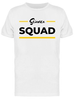Foto 1 | Playera SmartPrintsInk color Blanco para Hombre - Escuadrón De Ciencia