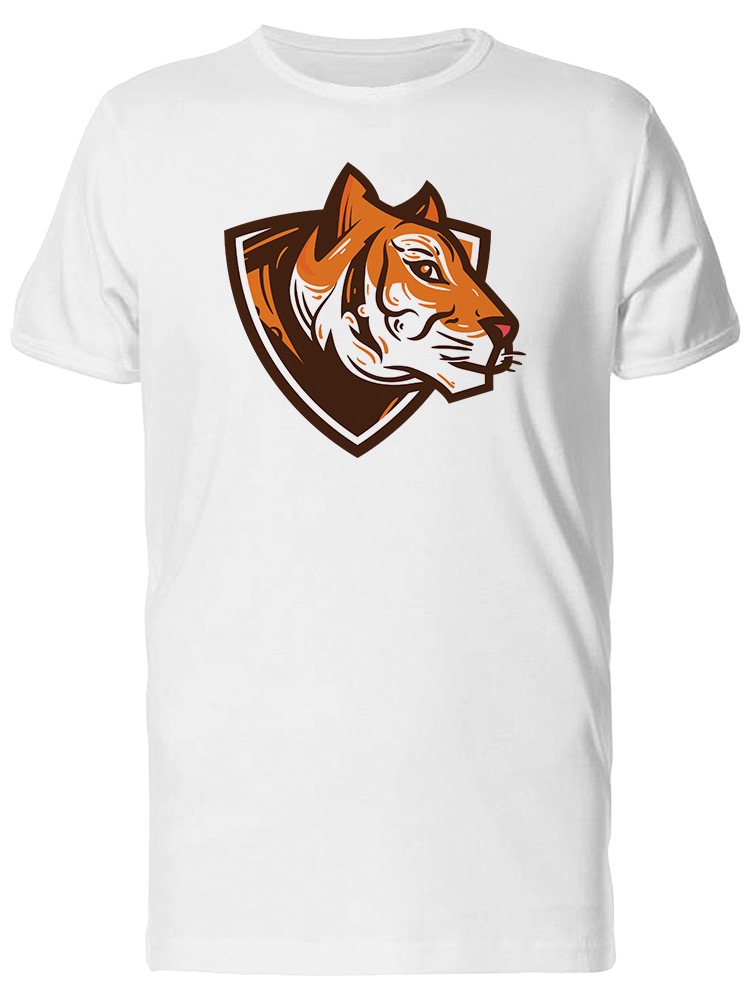 Playera para Hombre Smartprintsink color Blanco Estampado Tigre