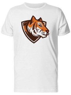 Foto 1 | Playera para Hombre Smartprintsink color Blanco Estampado Tigre