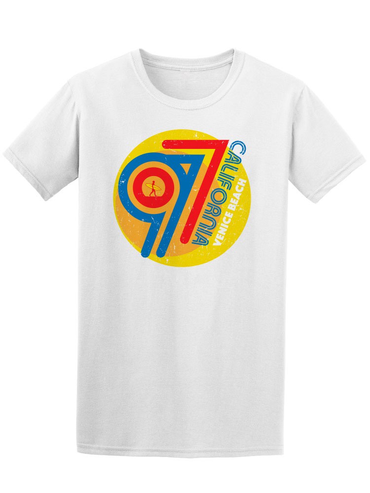 Playera para Hombre Smartprintsink color Blanco Estampado California