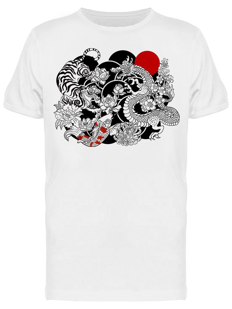 Playera Smartprintsink color Blanco Estampados Divertidos para Hombre
