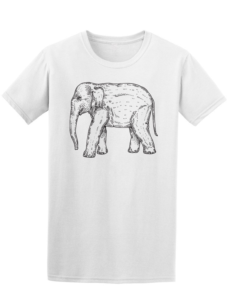 Playera Smartprintsink Hombre Ilustración Elefante