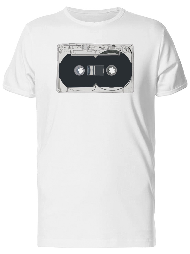 Foto 2 pulgar | Playera SmartPrintsInk color Blanco para Hombre - Cassette