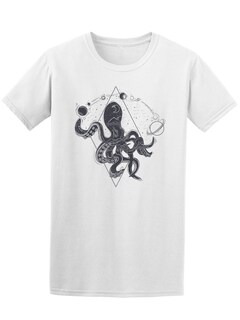 Foto 1 | Playera Smartprintsink Hombre Ilustración Pulpo Cósmico
