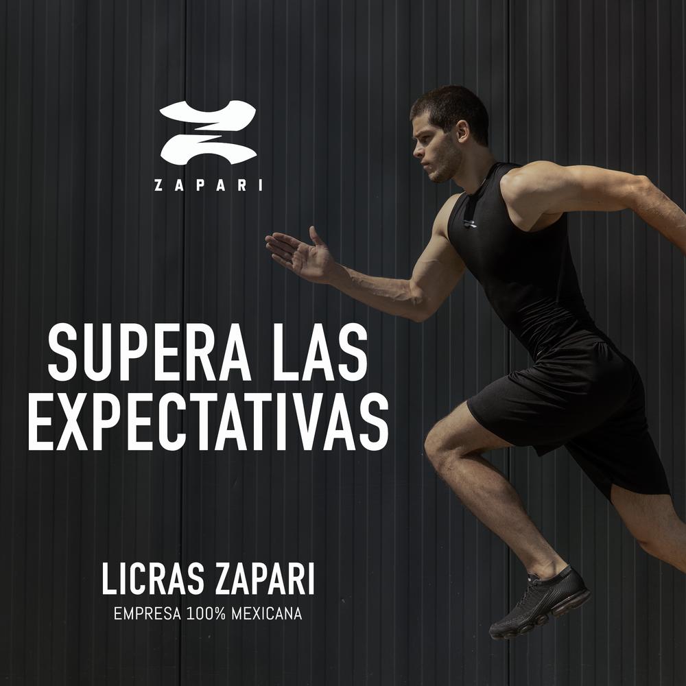 Foto 5 pulgar | Zapari Playera Deportiva Sin Mangas  Licras Deportivas Para Hombre De Compresion Con Cuello Redondo Blanco