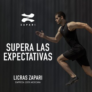Foto 4 | Zapari Playera Deportiva Sin Mangas Licras Deportivas Para Hombre De Compresion Con Cuello Redondo Blanco