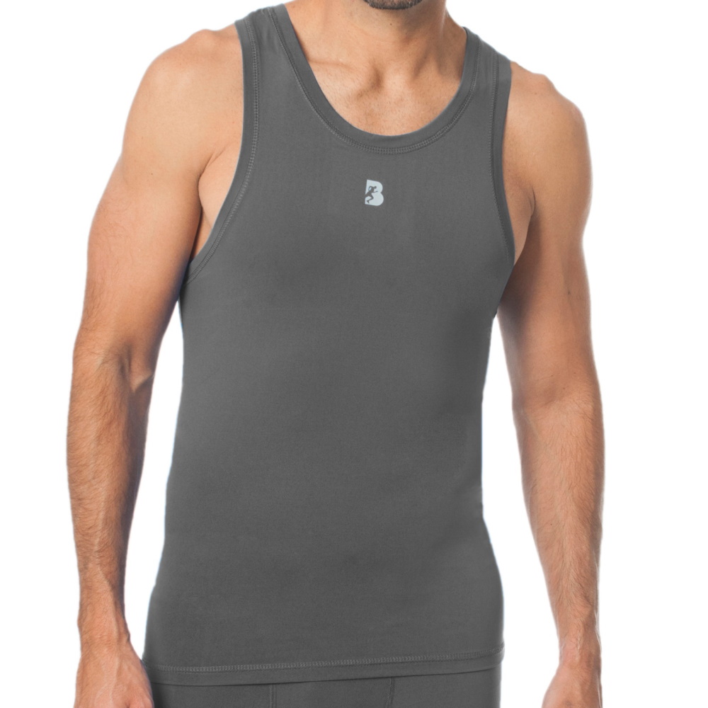 Top Deportivo Black Secret color Gris para Hombre