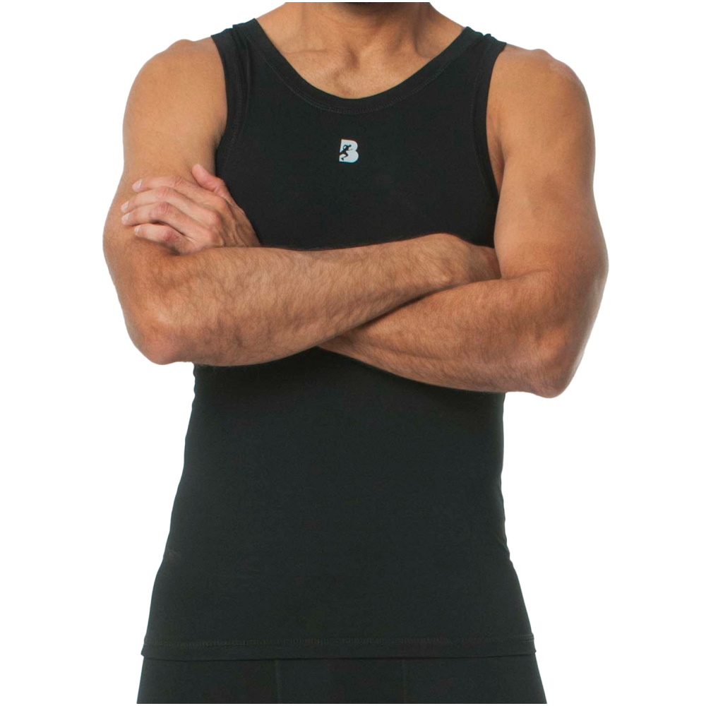 Top Deportivo Black Secret color Negro para Hombre