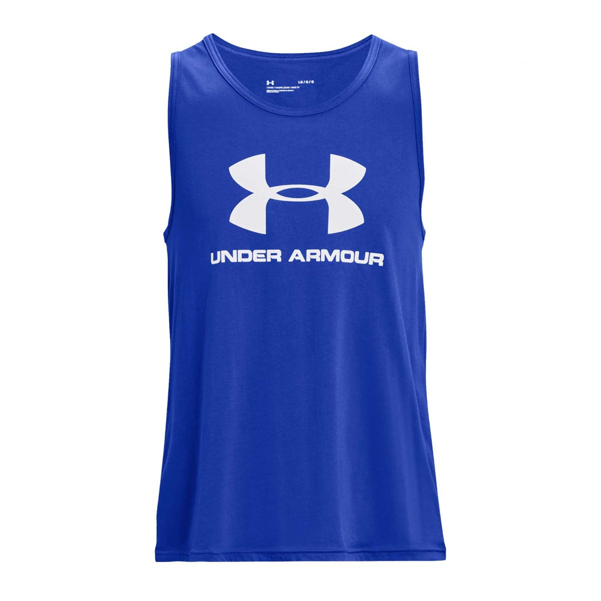 Foto 2 pulgar | Playera Under Armour Sportstyle 1329589 486 Azul para Hombre