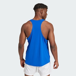 Foto 5 | Playera Sin Mangas Adizero Running Essentials Adidas Azul Hombre