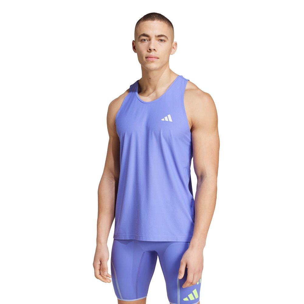 Foto 3 pulgar | Playera Sin Mangas Own The Run Adidas Azul Hombre