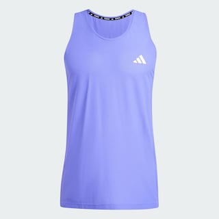 Foto 3 | Playera Sin Mangas Own The Run Adidas Azul Hombre