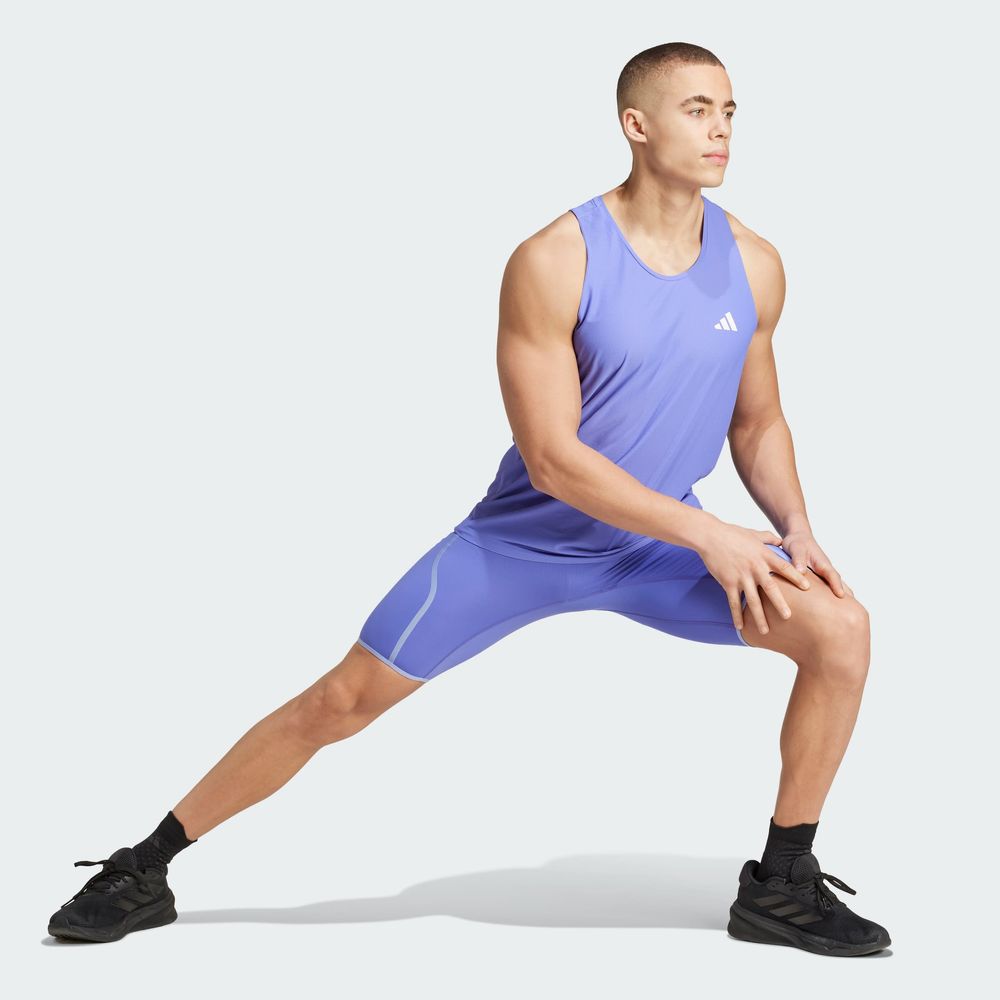 Foto 6 pulgar | Playera Sin Mangas Own The Run Adidas Azul Hombre