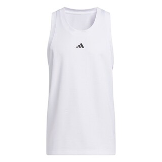 Foto 1 | Playera sin Mangas Adidas Basketball Legends Blanca para Hombre