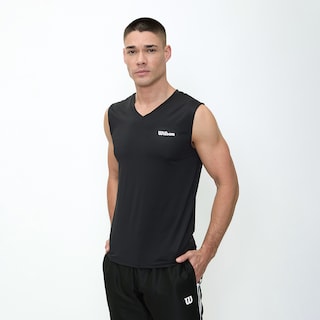 Foto 2 | Playera WilsonSin Manga Cuello en V para Hombre